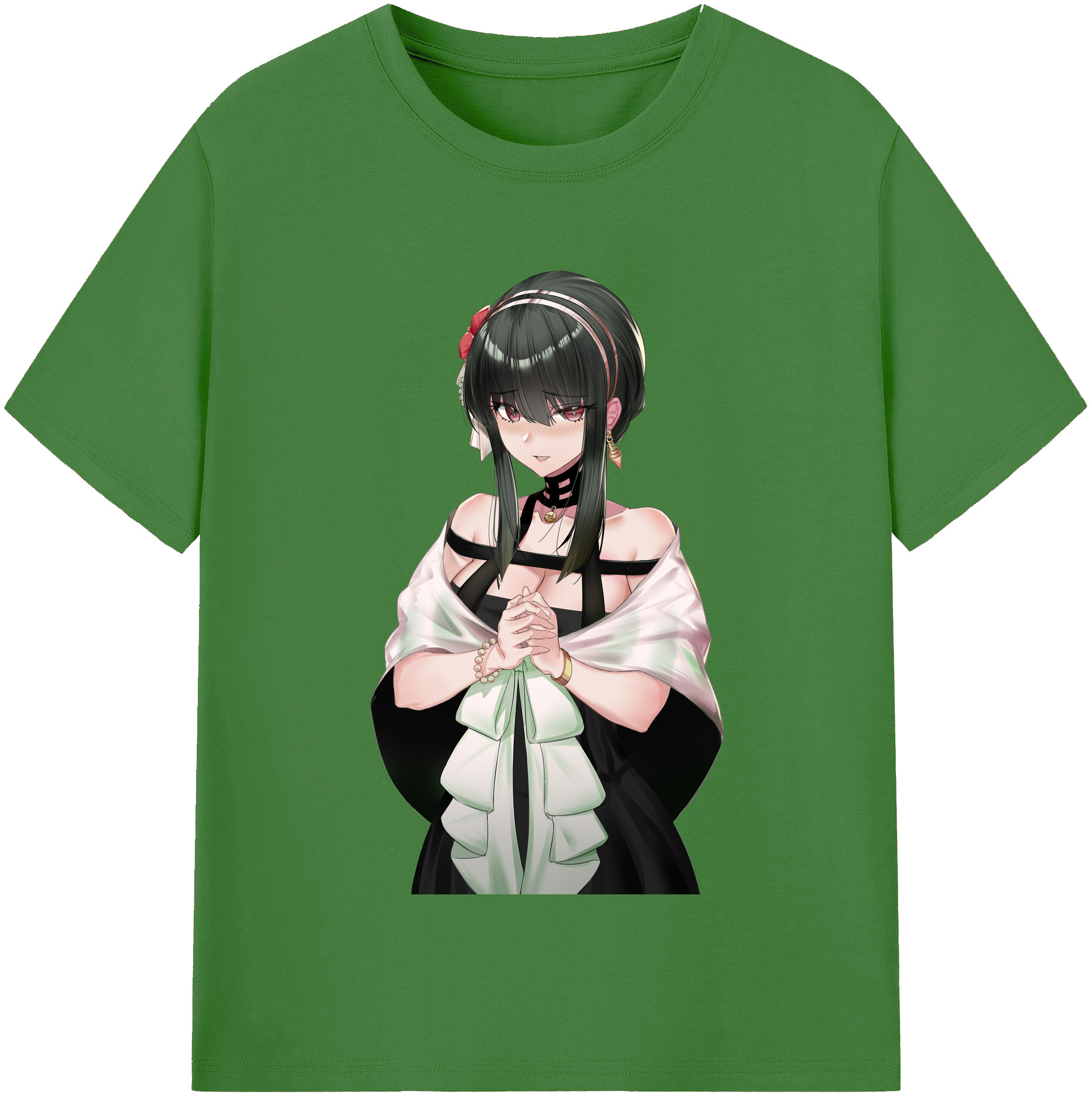 （画像用） SPY×FAMILY间谍家家酒 レディースカジュアルプリントTシャツ（綿100％）